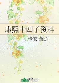 《康熙十四子資料》