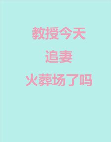 《教授今天追妻火葬場了嗎》